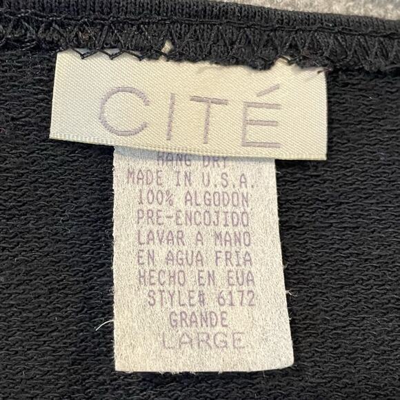 Vintage Made in USA cozy needlepoint embroidered long sleeve shirt size‎ large - Picture 4 of 6